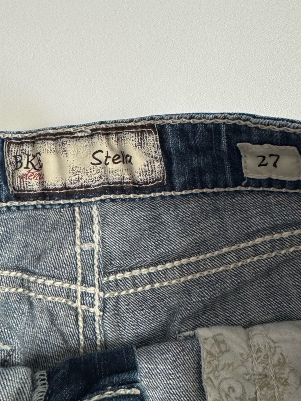 BKE Buckle Stella Culture Jean Shorts Lot of 3 Women's 27 Denim Blue Western - Picture 5 of 14